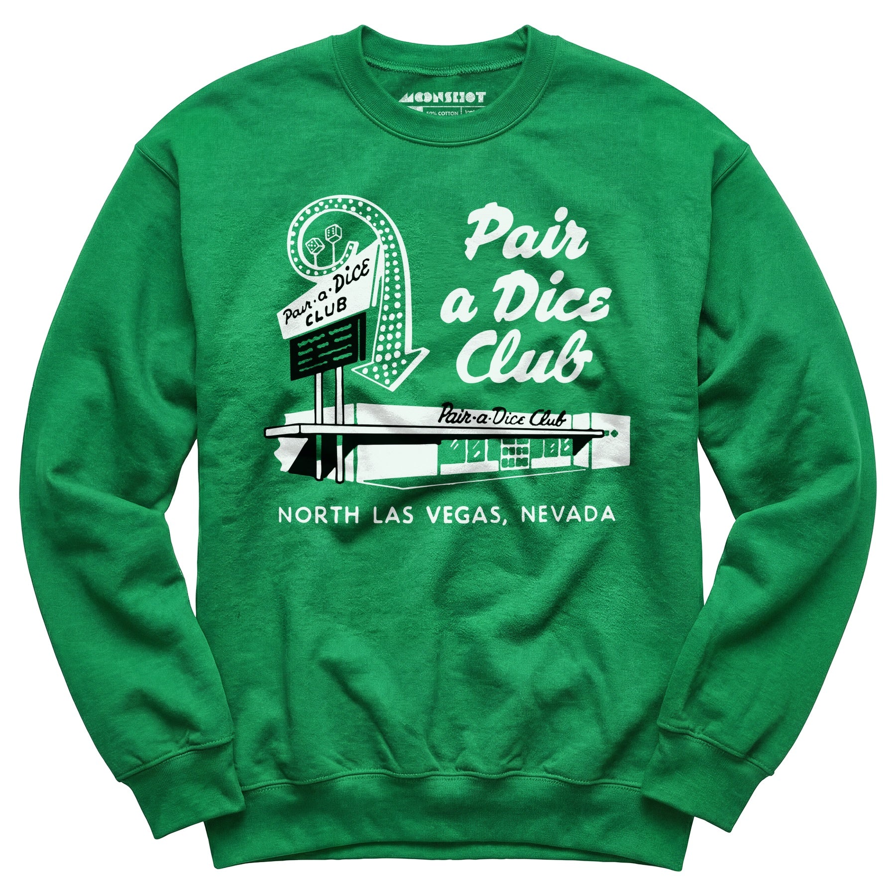 Pair a Dice Club - Vintage Las Vegas - Unisex Sweatshirt