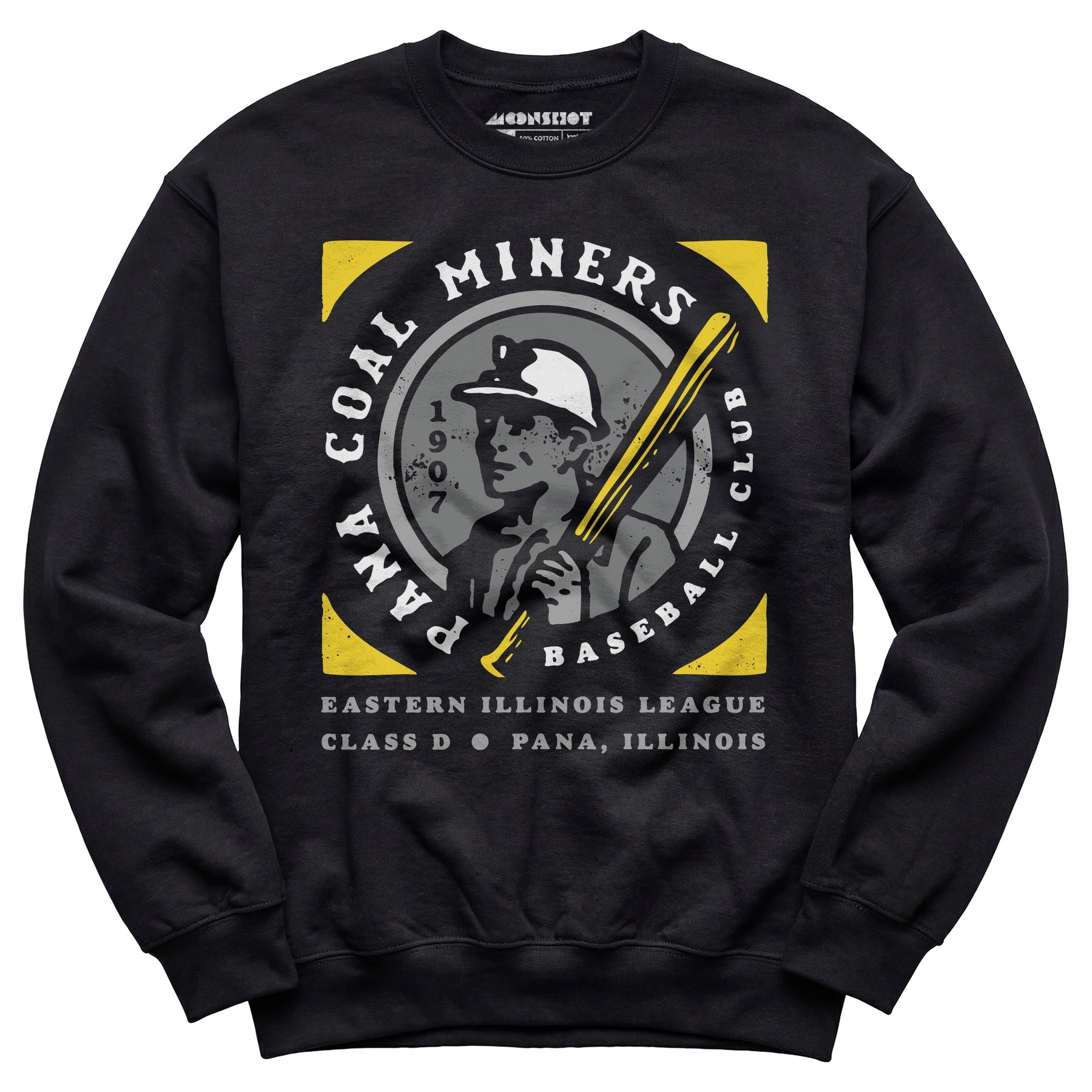 Pana Coal Miners - Illinois - Vintage Defunct Baseball Teams - Unisex Sweatshirt
