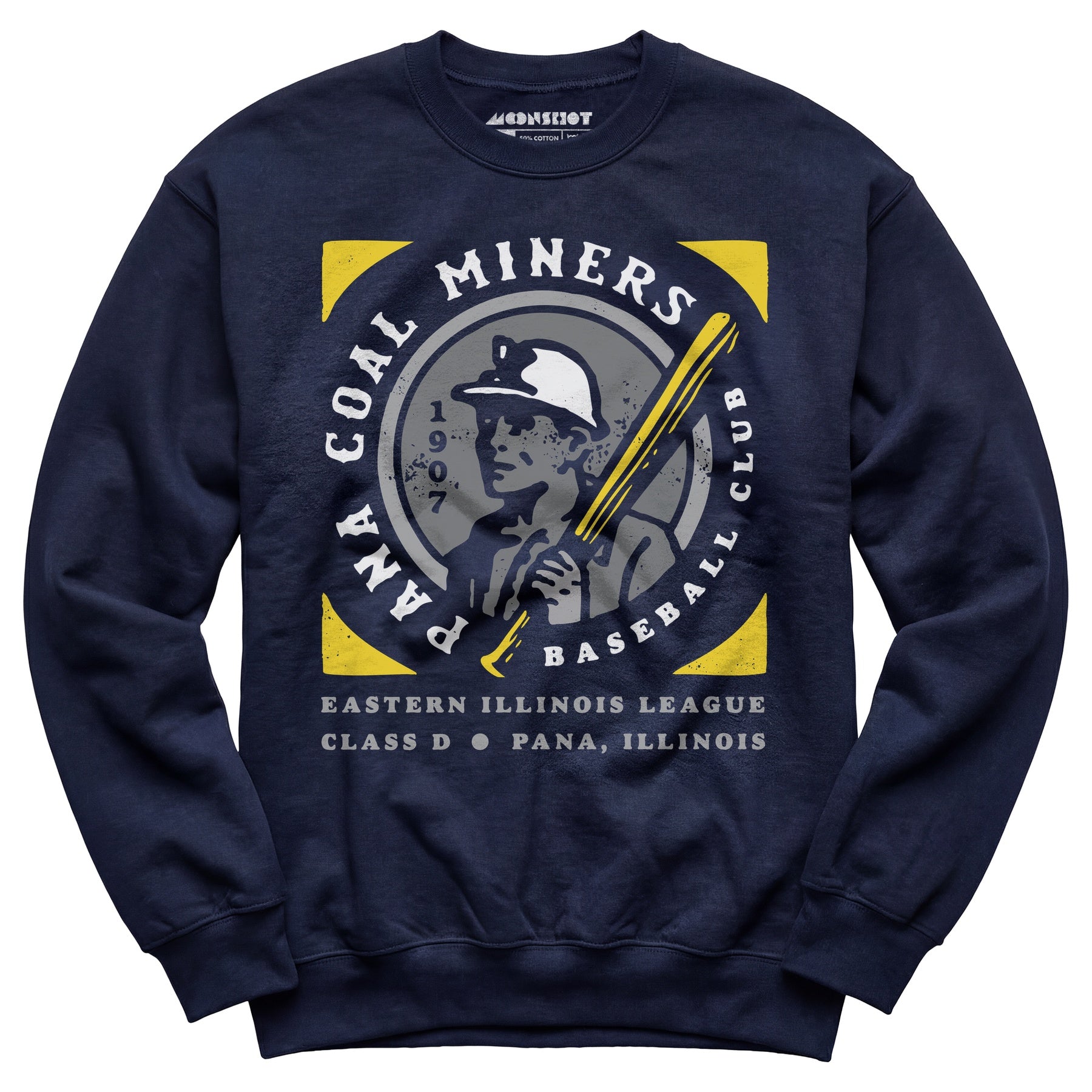 Pana Coal Miners - Illinois - Vintage Defunct Baseball Teams - Unisex Sweatshirt