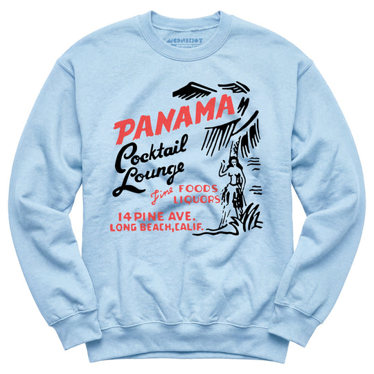 Panama Cocktail Lounge v2 - Long Beach, CA - Vintage Tiki Bar - Unisex Sweatshirt