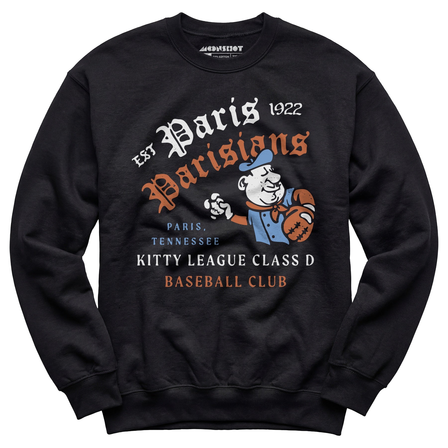 Paris Parisians - Tennessee - Vintage Defunct Baseball Teams - Unisex Sweatshirt