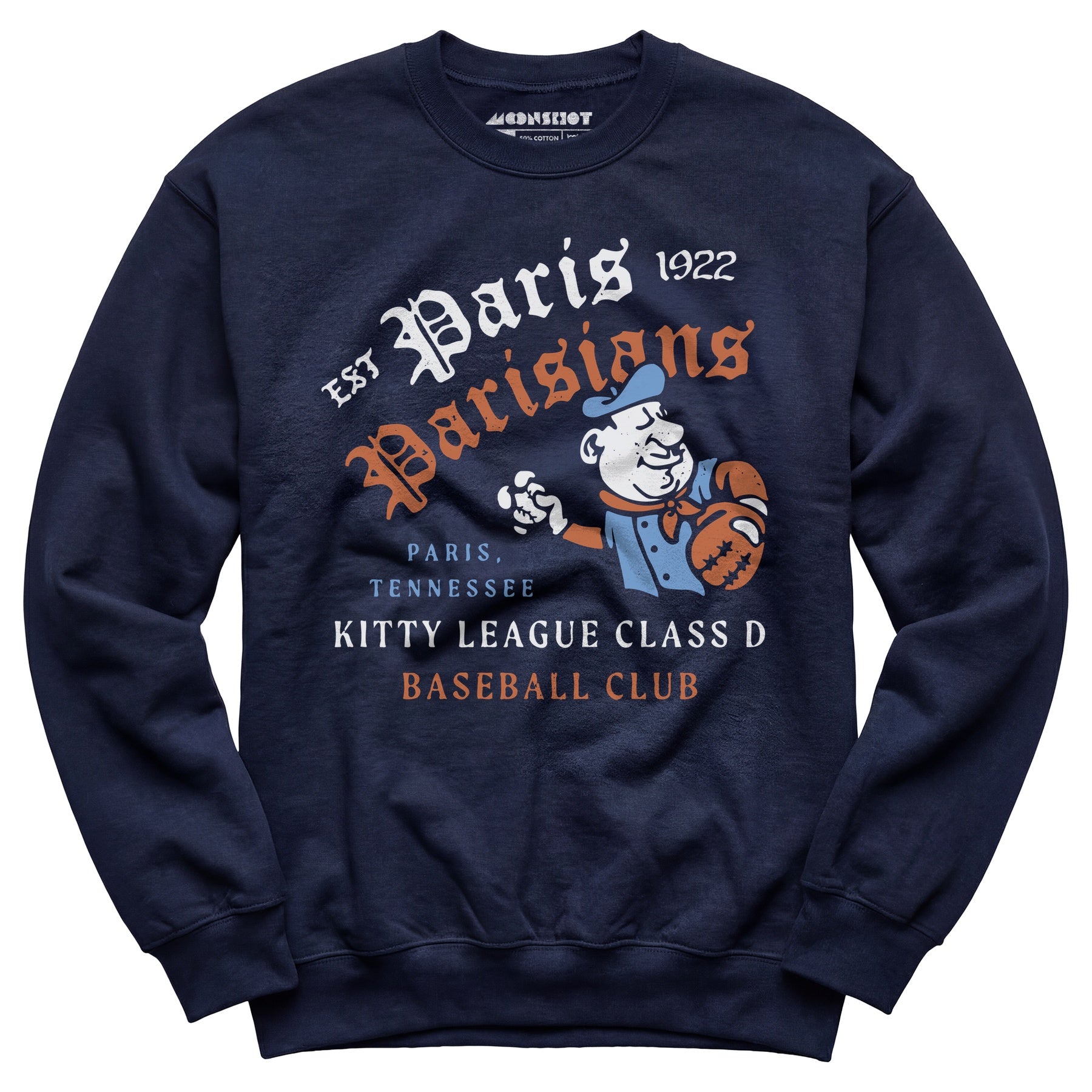 Paris Parisians - Tennessee - Vintage Defunct Baseball Teams - Unisex Sweatshirt