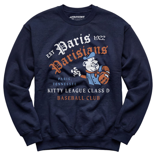 Paris Parisians - Tennessee - Vintage Defunct Baseball Teams - Unisex Sweatshirt