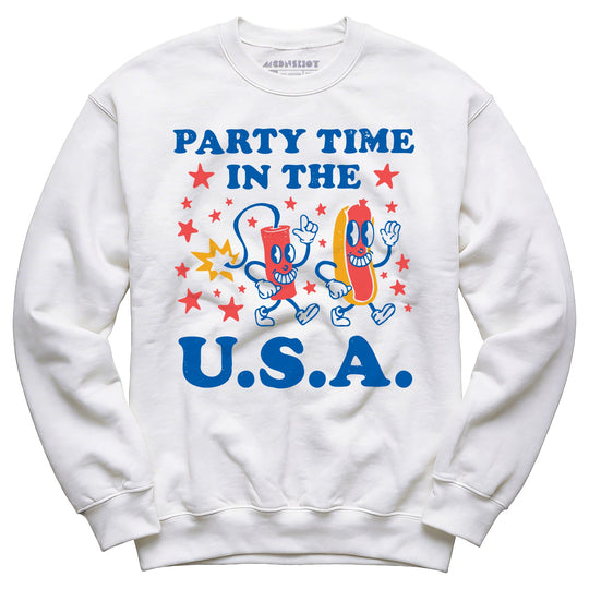 Party Time in The U.S.A. - Unisex Sweatshirt