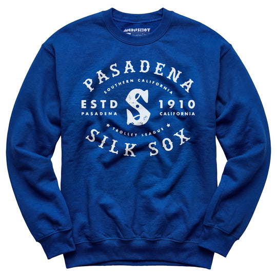Pasadena Silk Sox - California - Vintage Defunct Baseball Teams - Unisex Sweatshirt