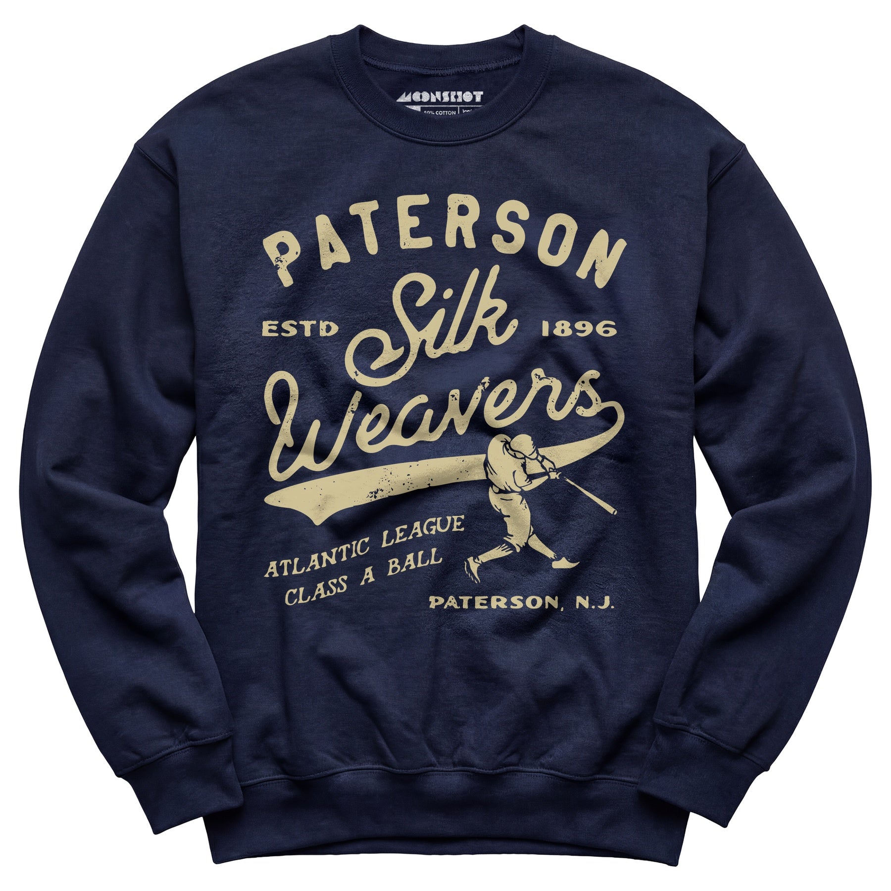 Paterson Silk Weavers - New Jersey - Vintage Defunct Baseball Teams - Unisex Sweatshirt