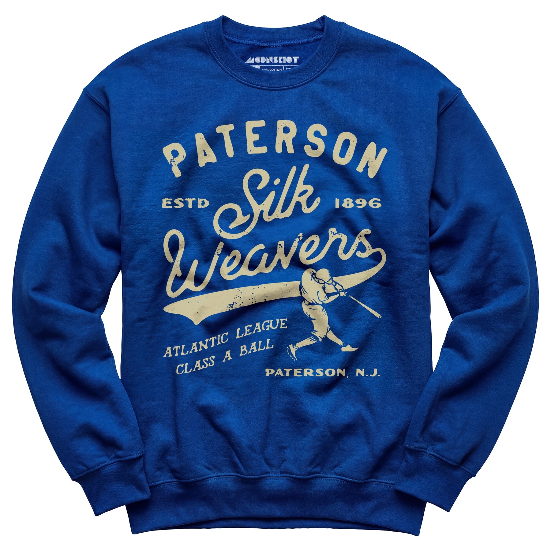 Paterson Silk Weavers - New Jersey - Vintage Defunct Baseball Teams - Unisex Sweatshirt