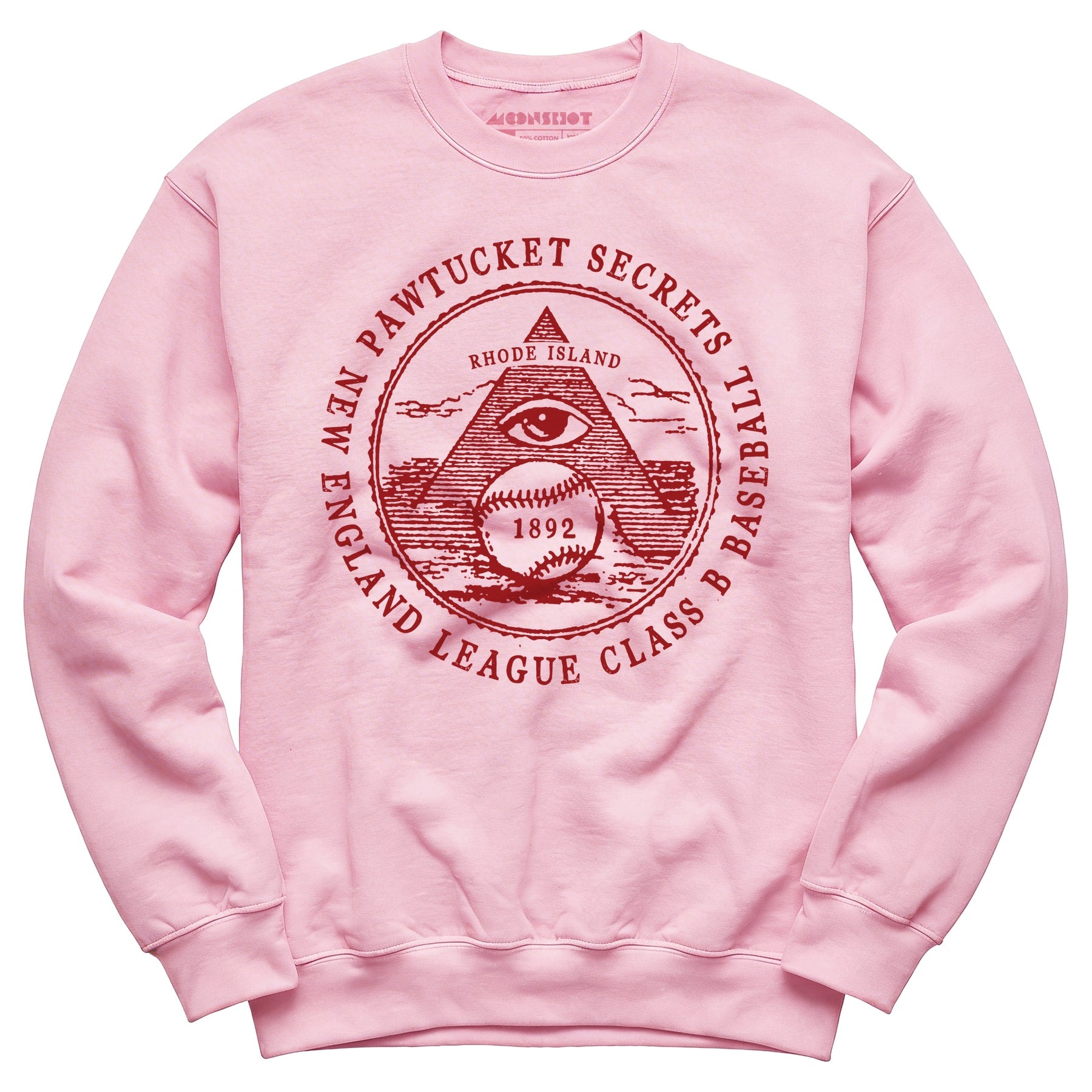 Pawtucket Secrets - Rhode Island - Vintage Defunct Baseball Teams - Unisex Sweatshirt