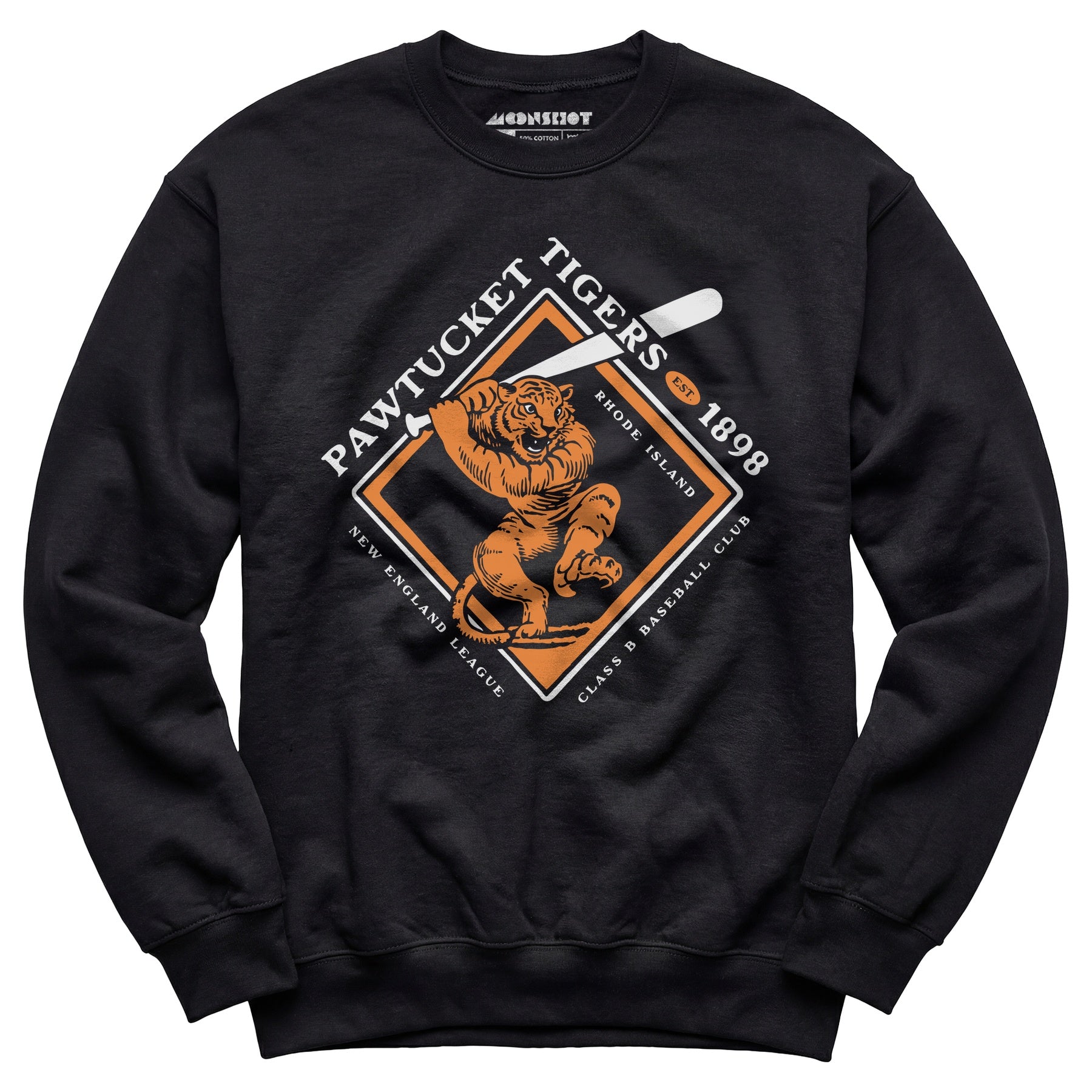 Pawtucket Tigers - Rhode Island - Vintage Defunct Baseball Teams - Unisex Sweatshirt