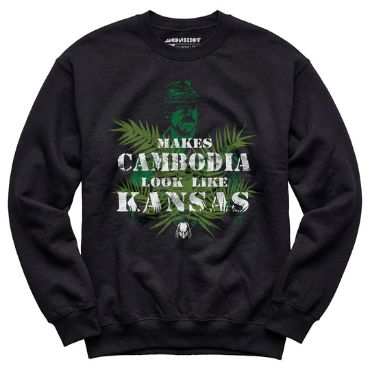 Predator - Makes Cambodia Look Like Kansas - Unisex Sweatshirt
