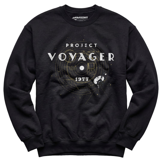 Project Voyager Mission - Golden Record - Unisex Sweatshirt