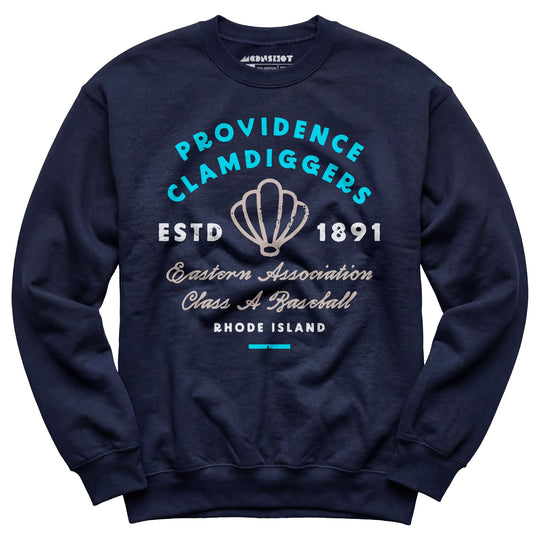 Providence Clamdiggers - Rhode Island - Vintage Defunct Baseball Teams - Unisex Sweatshirt