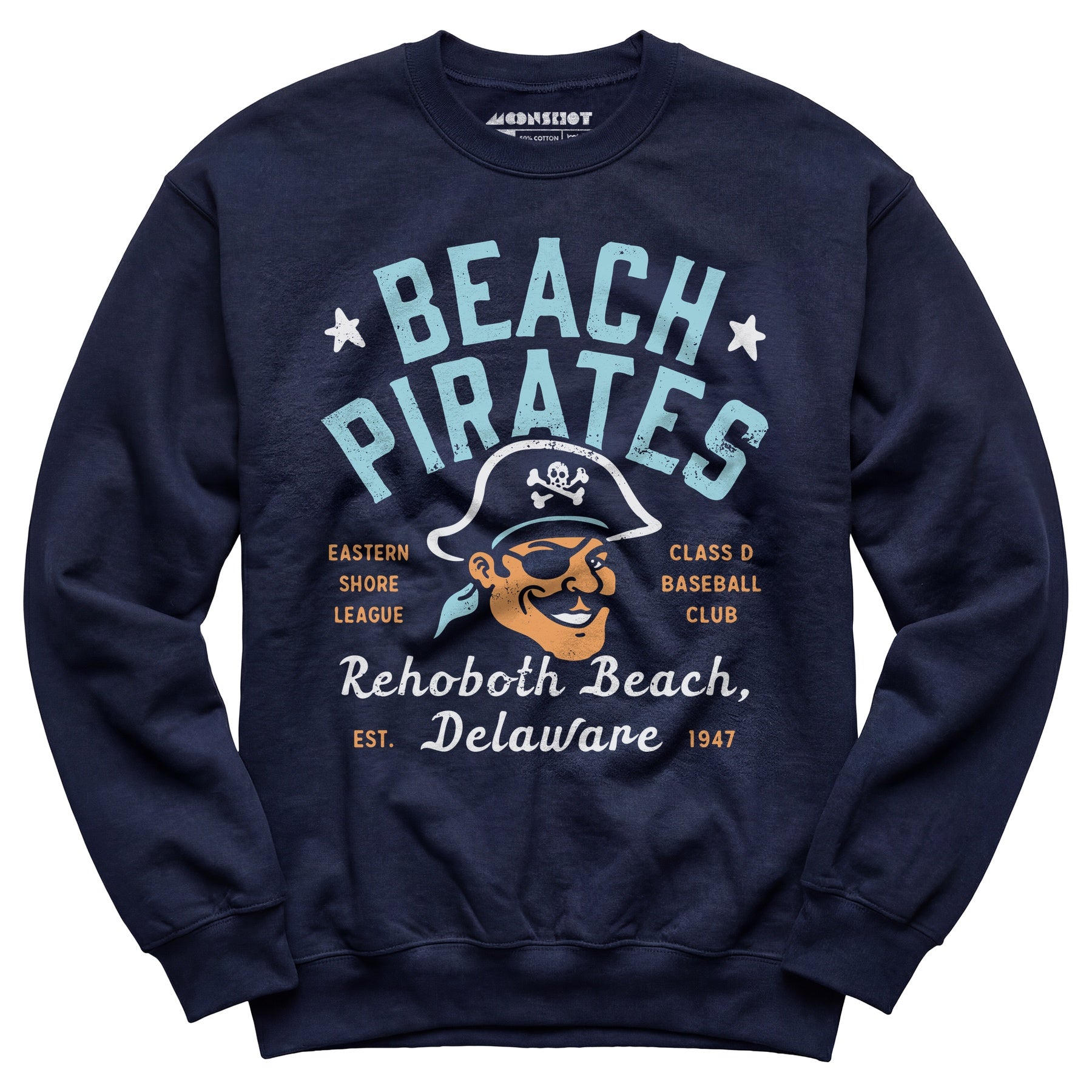 Rehoboth Beach Pirates - Delaware - Vintage Defunct Baseball Teams - Unisex Sweatshirt