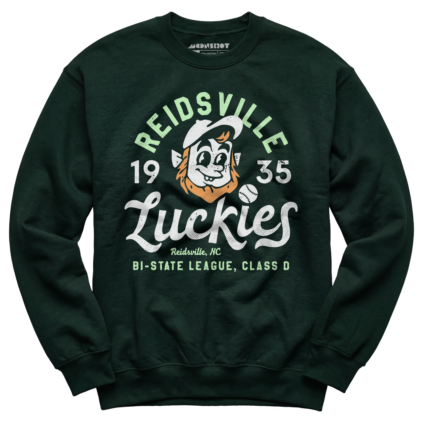 Reidsville Luckies - North Carolina - Vintage Defunct Baseball Teams - Unisex Sweatshirt