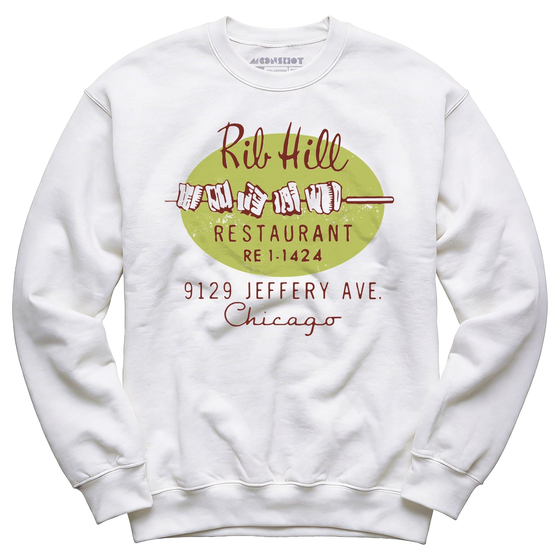 Rib Hill - Chicago, IL - Vintage Restaurant - Unisex Sweatshirt