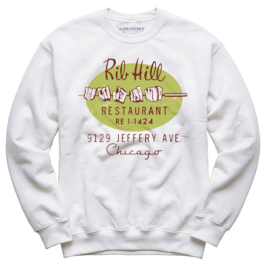 Rib Hill - Chicago, IL - Vintage Restaurant - Unisex Sweatshirt