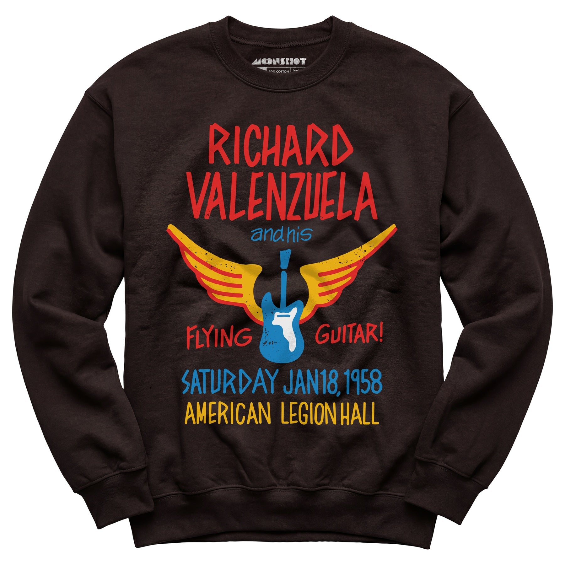 Richard Valenzuela and His Flying Guitar - Unisex Sweatshirt