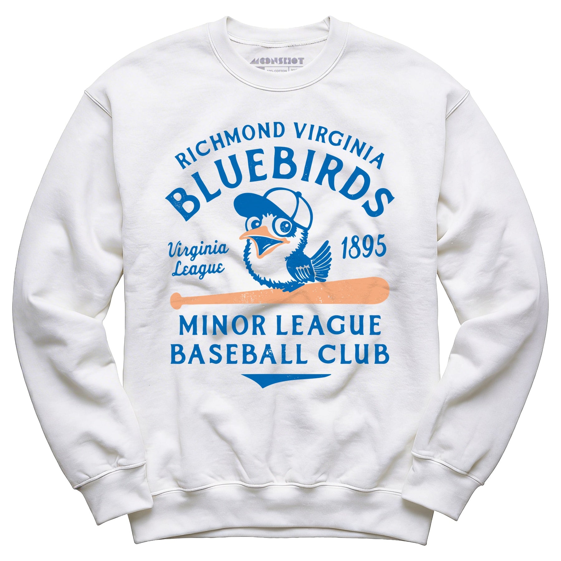 Richmond Bluebirds - Virginia - Vintage Defunct Baseball Teams - Unisex Sweatshirt