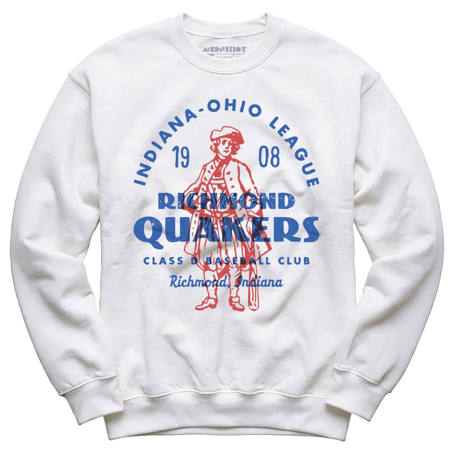 Richmond Quakers - Indiana - Vintage Defunct Baseball Teams - Unisex Sweatshirt
