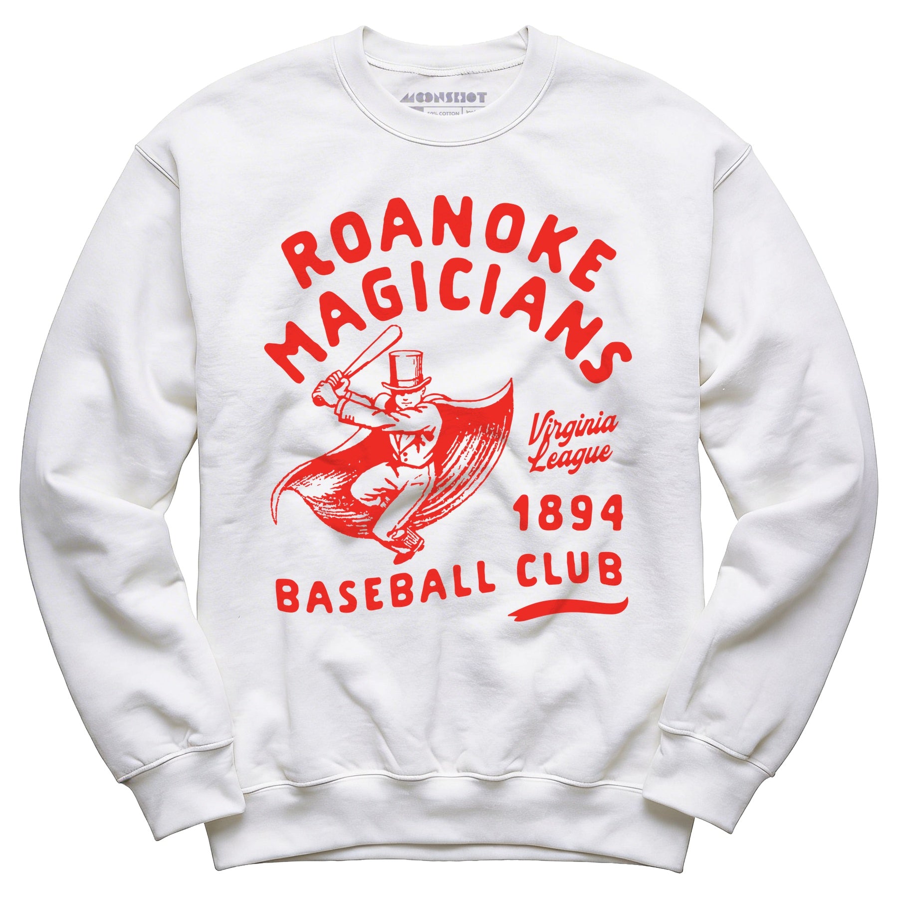 Roanoke Magicians - Virginia - Vintage Defunct Baseball Teams - Unisex Sweatshirt