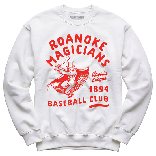 Roanoke Magicians - Virginia - Vintage Defunct Baseball Teams - Unisex Sweatshirt