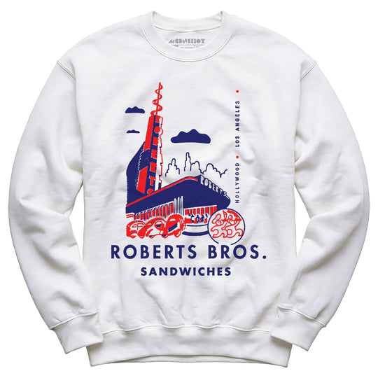 Roberts Bros Sandwiches - Los Angeles, CA - Vintage Restaurant - Unisex Sweatshirt