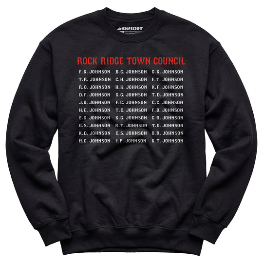 Rock Ridge Town Council - Unisex Sweatshirt