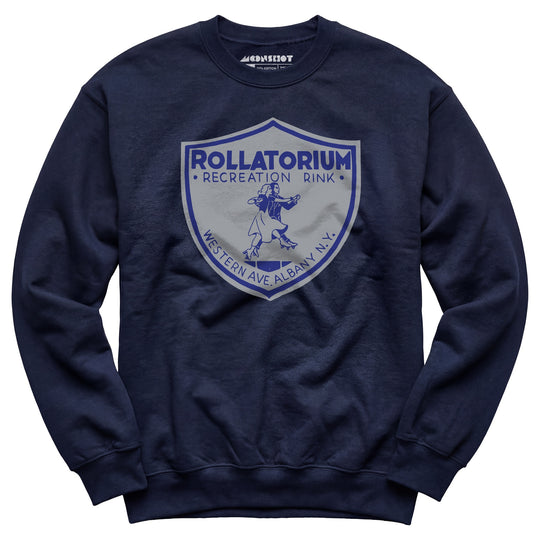 Rollatorium - Albany, NY - Vintage Roller Rink - Unisex Sweatshirt