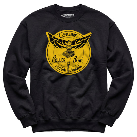 Roller Bowl - Cleveland, OH - Vintage Roller Rink - Unisex Sweatshirt