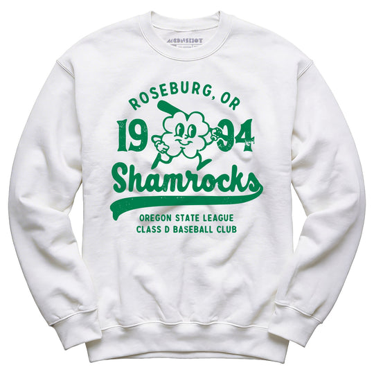 Roseburg Shamrocks - Oregon - Vintage Defunct Baseball Teams - Unisex Sweatshirt