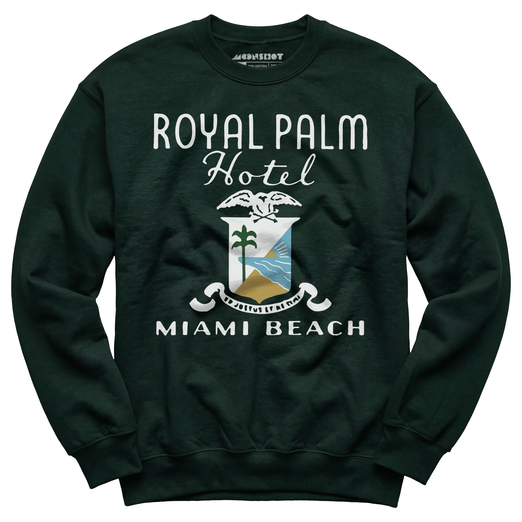 Royal Palm - Miami, FL - Vintage Hotel - Unisex Sweatshirt