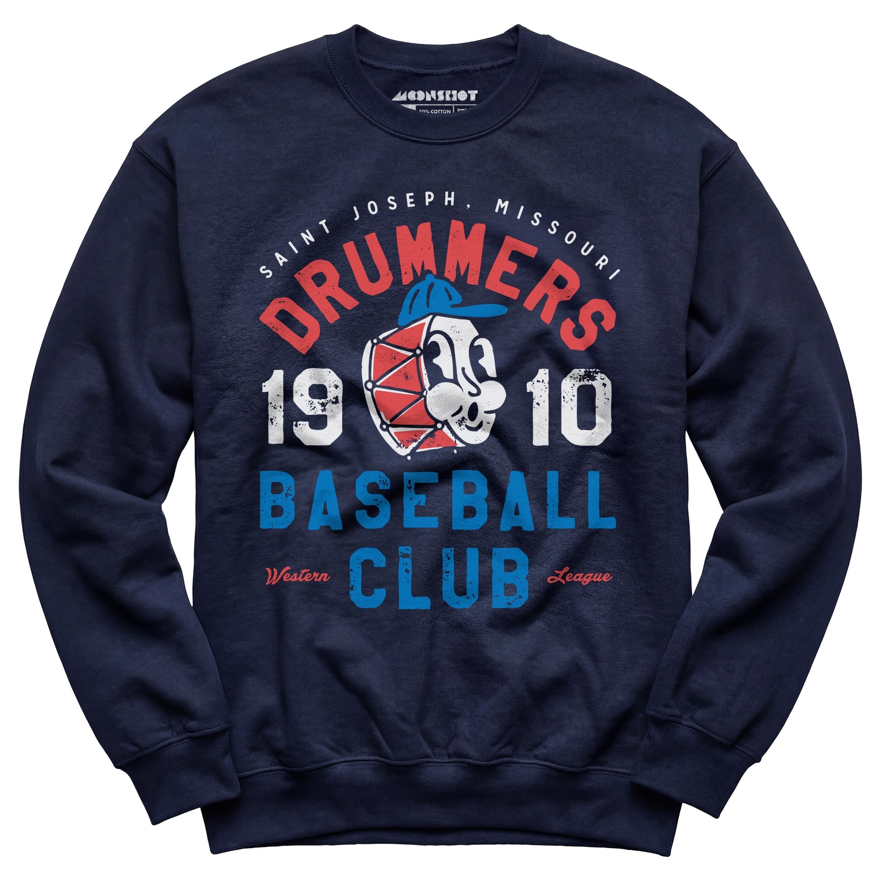 Saint Joseph Drummers - Missouri - Vintage Defunct Baseball Teams - Unisex Sweatshirt