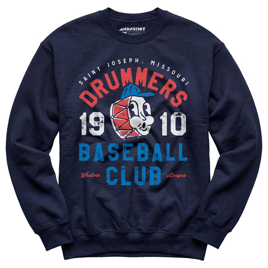 Saint Joseph Drummers - Missouri - Vintage Defunct Baseball Teams - Unisex Sweatshirt