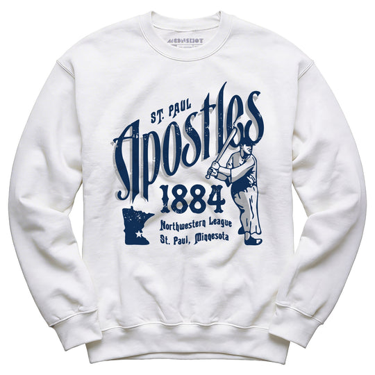 Saint Paul Apostles - Minnesota - Vintage Defunct Baseball Teams - Unisex Sweatshirt