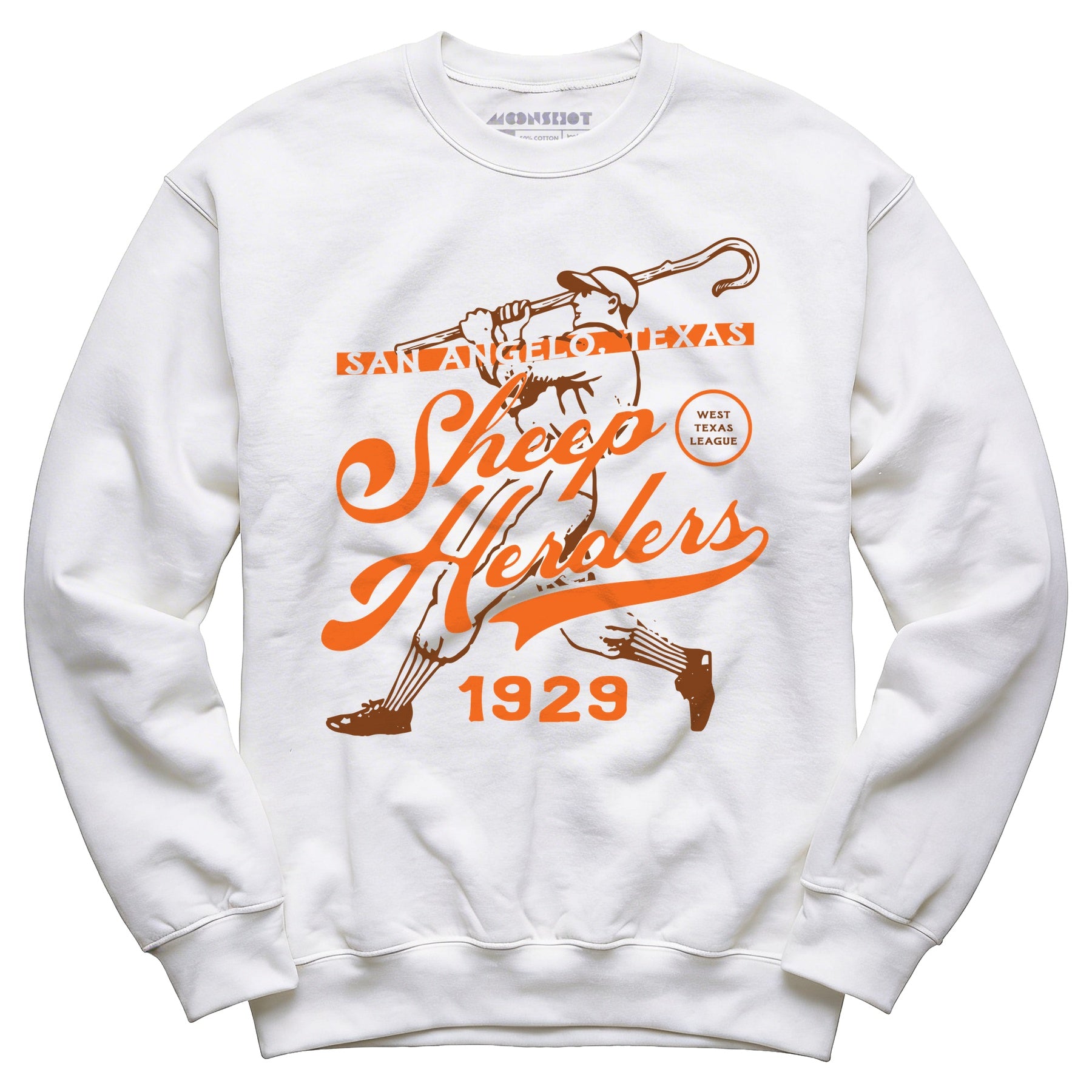San Angelo Sheep Herders - Texas - Vintage Defunct Baseball Teams - Unisex Sweatshirt