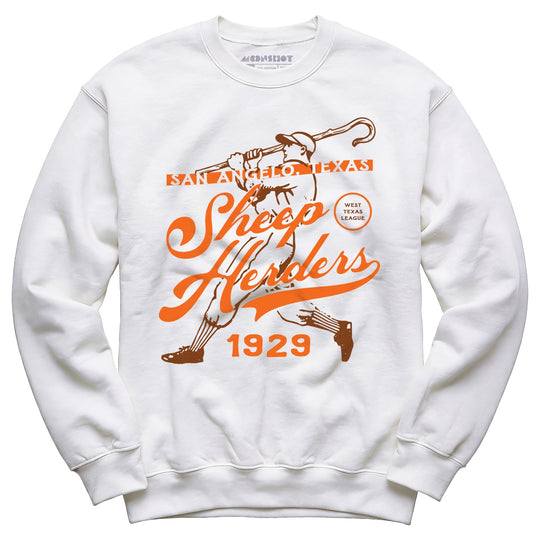 San Angelo Sheep Herders - Texas - Vintage Defunct Baseball Teams - Unisex Sweatshirt
