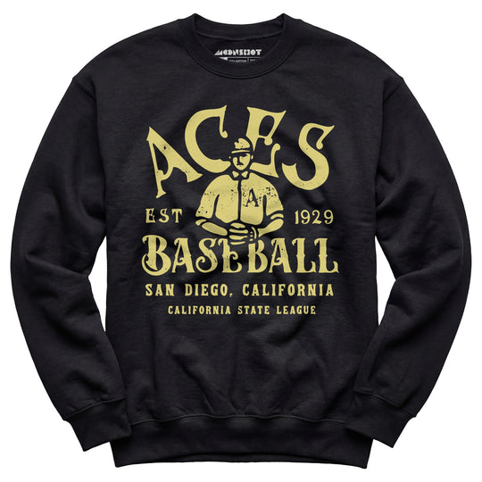 San Diego Aces - California - Vintage Defunct Baseball Teams - Unisex Sweatshirt