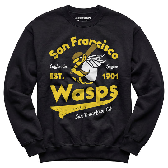 San Francisco Wasps - California - Vintage Defunct Baseball Teams - Unisex Sweatshirt