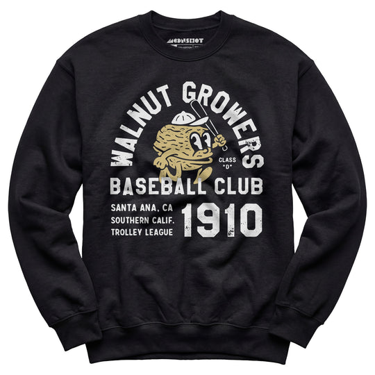 Santa Ana Walnut Growers - California - Vintage Defunct Baseball Teams - Unisex Sweatshirt