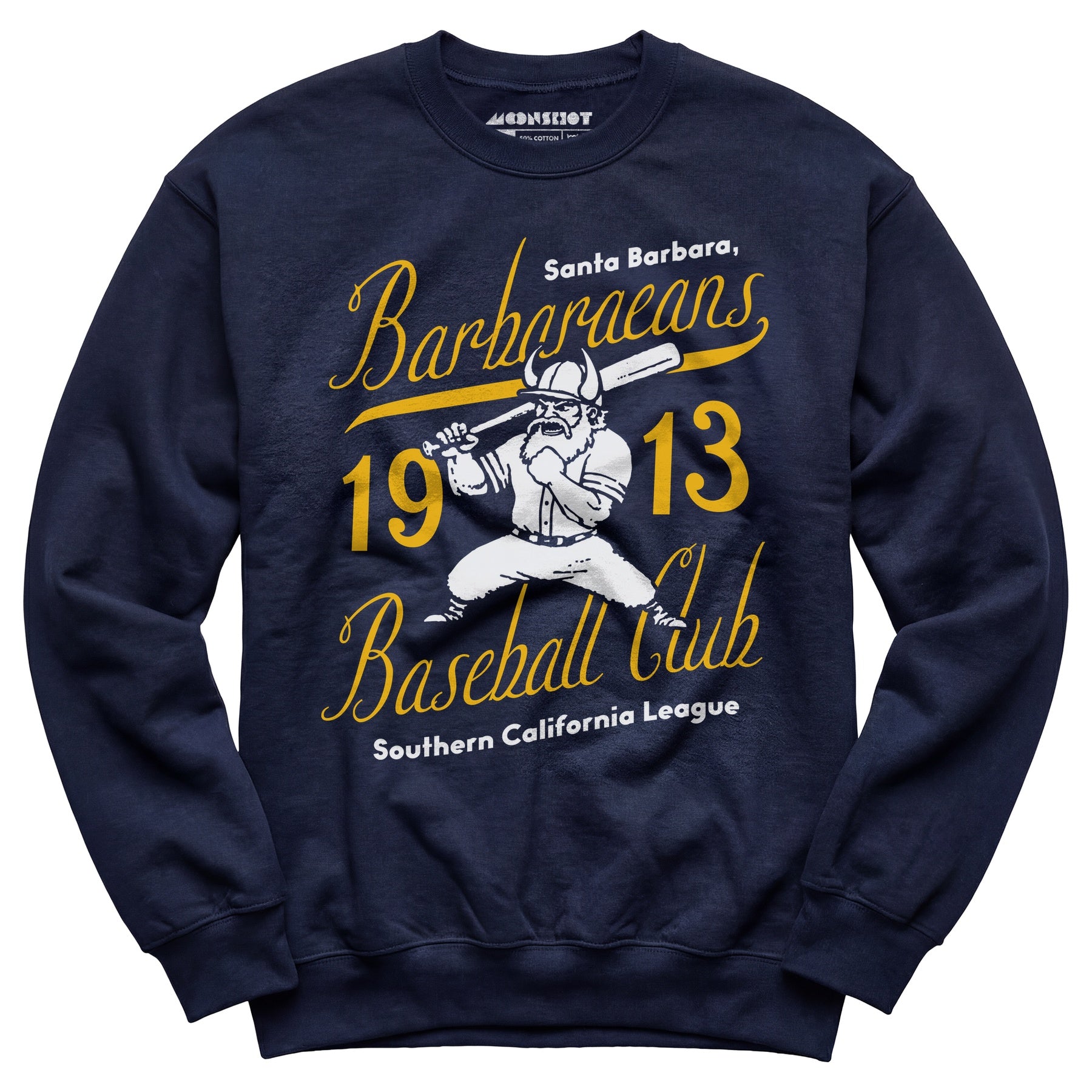 Santa Barbara Barbaraeans - California - Vintage Defunct Baseball Teams - Unisex Sweatshirt