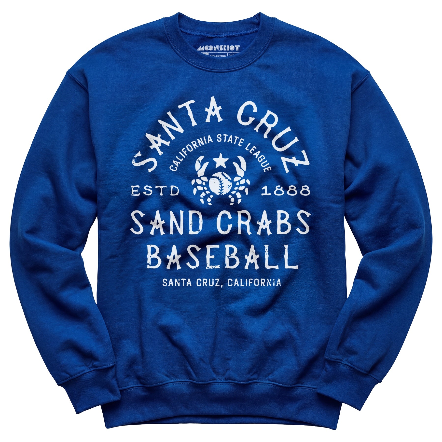 Santa Cruz Sand Crabs - California - Vintage Defunct Baseball Teams - Unisex Sweatshirt
