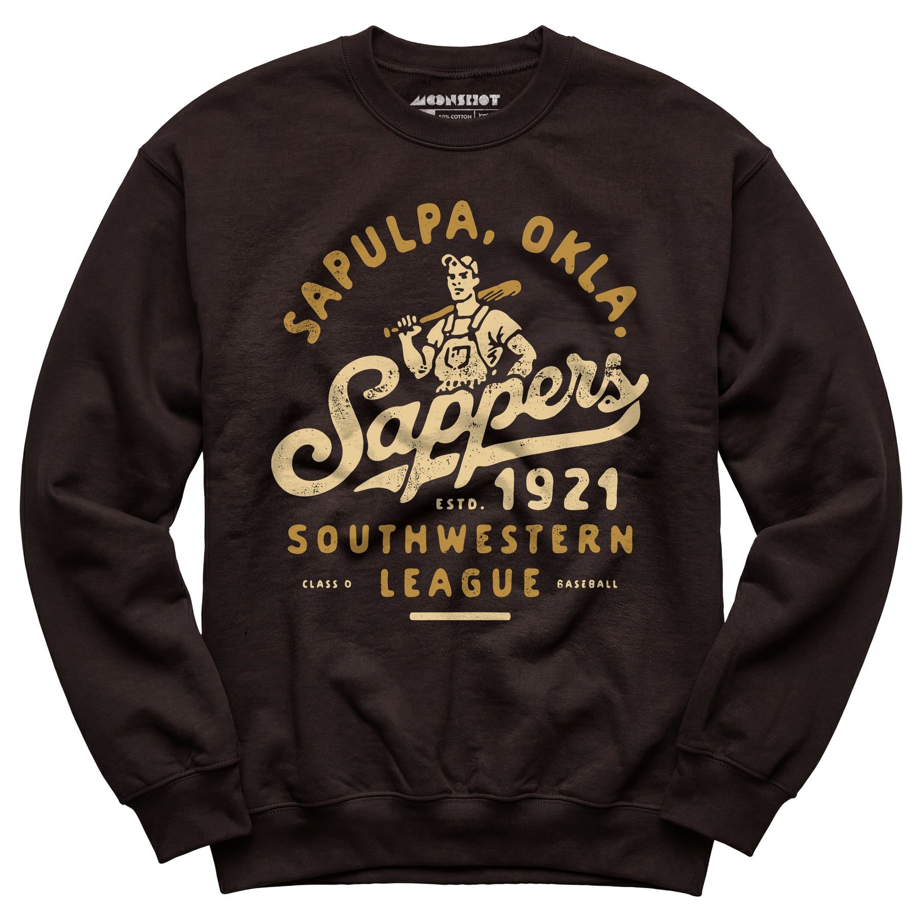 Sapulpa Sappers - Oklahoma - Vintage Defunct Baseball Teams - Unisex Sweatshirt