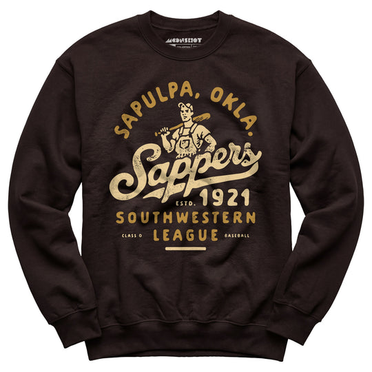 Sapulpa Sappers - Oklahoma - Vintage Defunct Baseball Teams - Unisex Sweatshirt