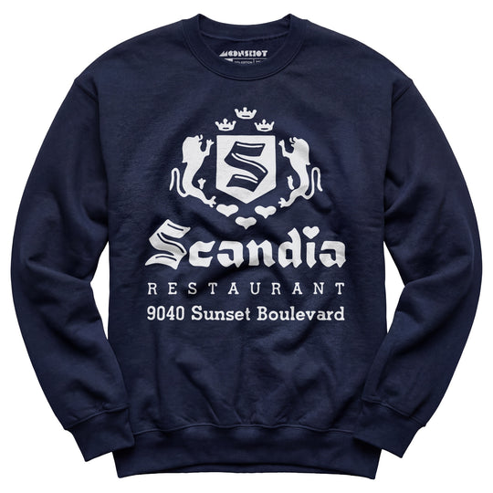 Scandia - West Hollywood, CA - Vintage Restaurant - Unisex Sweatshirt