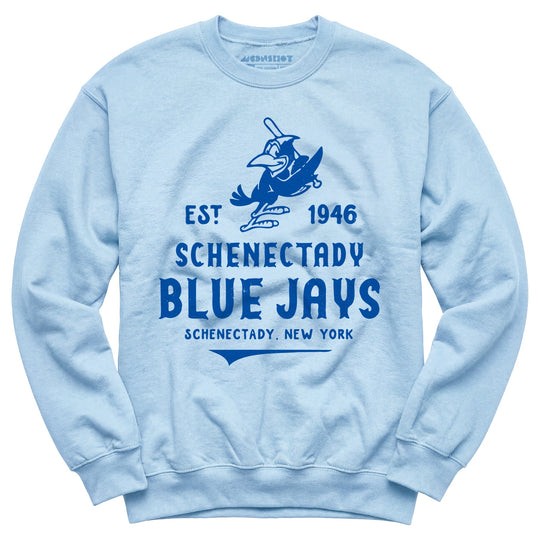 Schenectady Blue Jays - New York - Vintage Defunct Baseball Teams - Unisex Sweatshirt