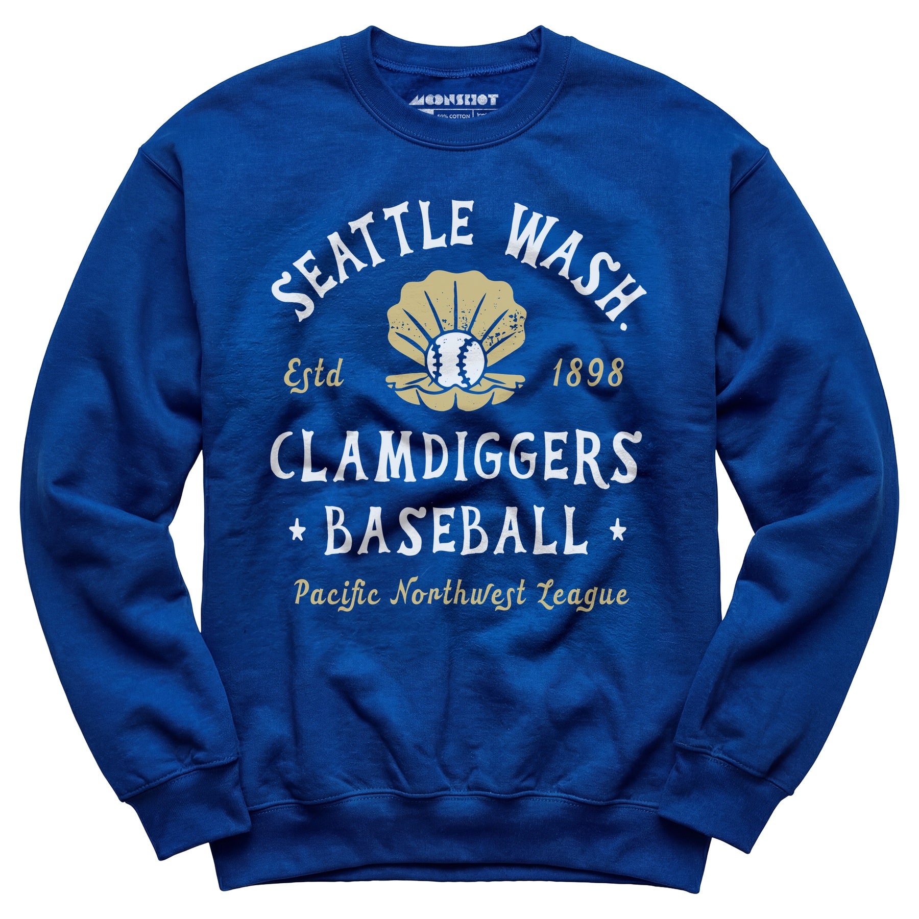 Seattle Clamdiggers - Washington - Vintage Defunct Baseball Teams - Unisex Sweatshirt