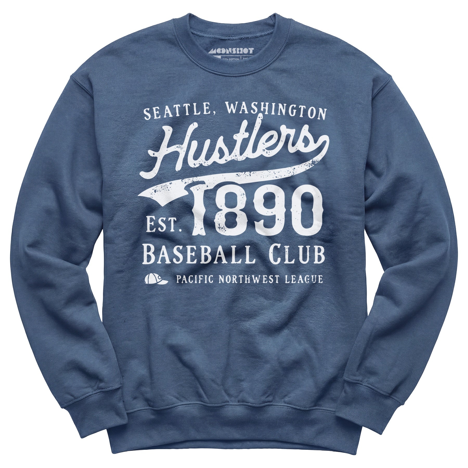 Seattle Hustlers - Washington - Vintage Defunct Baseball Teams - Unisex Sweatshirt