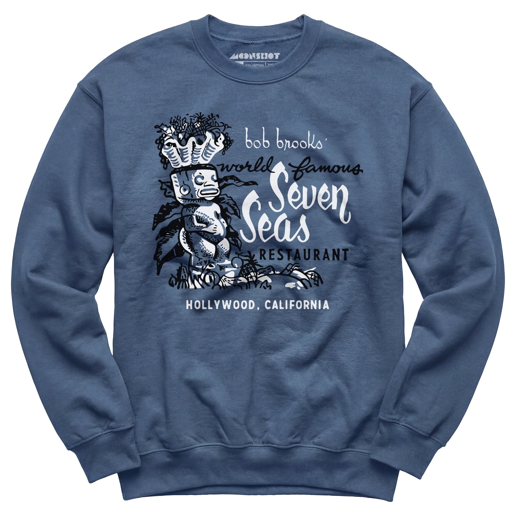 Seven Seas - Hollywood, CA - Vintage Tiki Bar - Unisex Sweatshirt