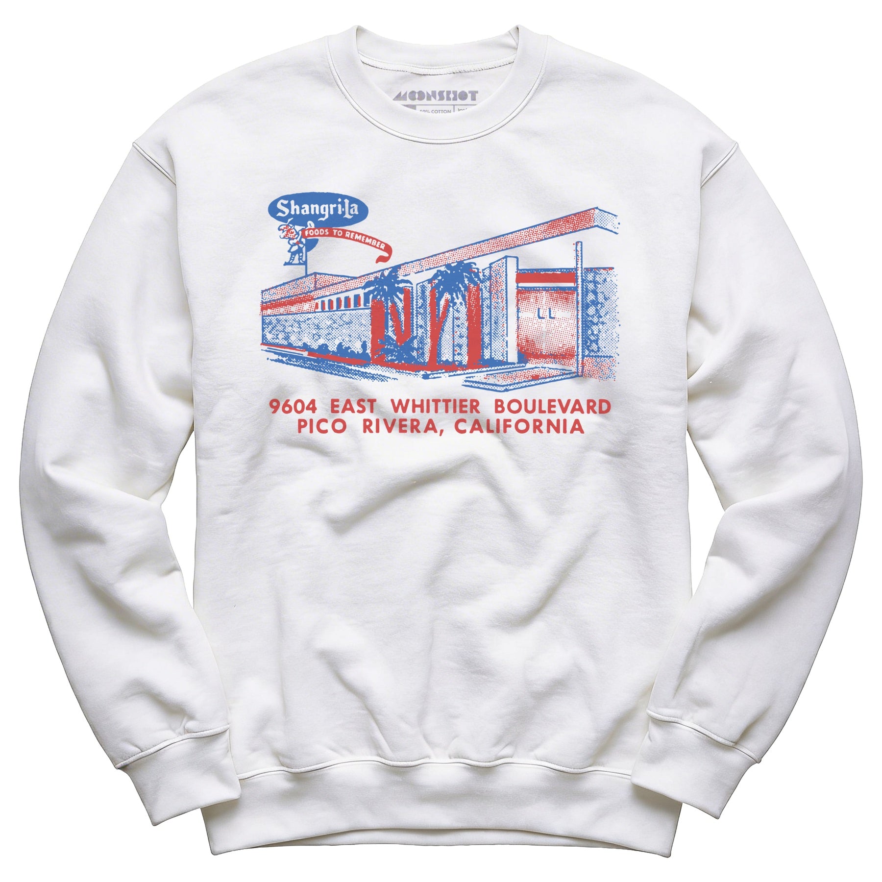 Shangri-La - Pico Rivera, CA - Vintage Restaurant - Unisex Sweatshirt