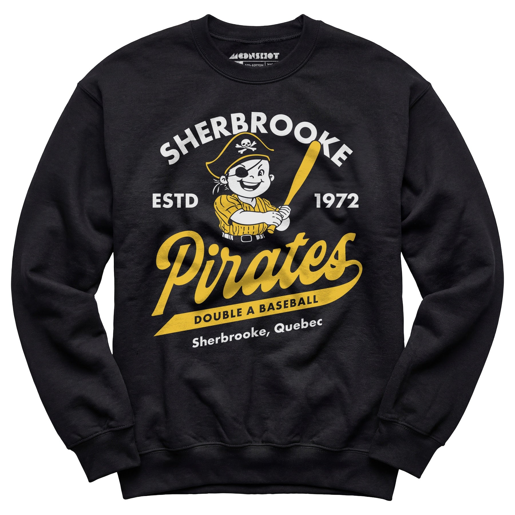 Sherbrooke Pirates - Quebec - Vintage Defunct Baseball Teams - Unisex Sweatshirt